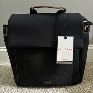 Storksak diaper bag and changing pad